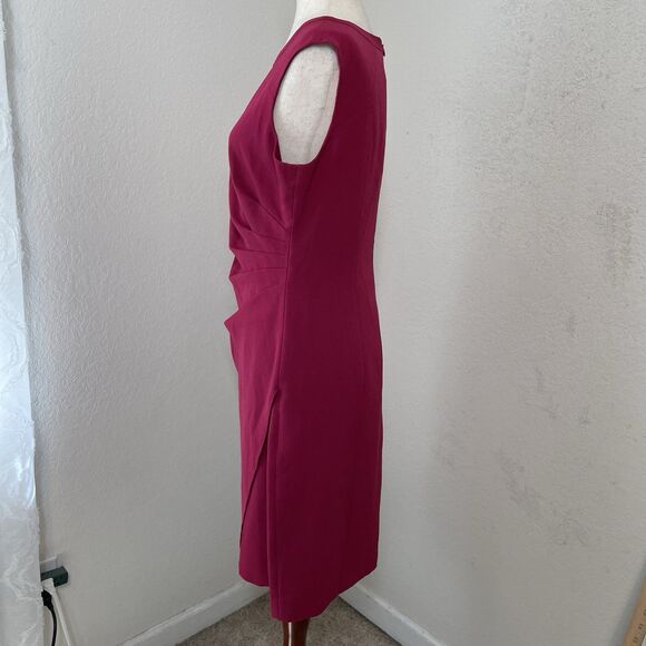 White House Black Market Women’s Sheath Dress Pink Size 8 OfficeCore Corpcore - Picture 3 of 10
